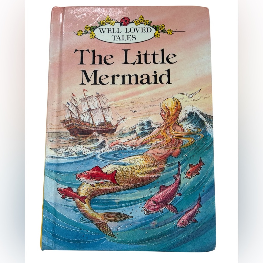 🎉3/$15 VINTAGE ‘THE LITTLE MERMAID’ BOOK VINTAGE WELL LOVED TALES SERIES